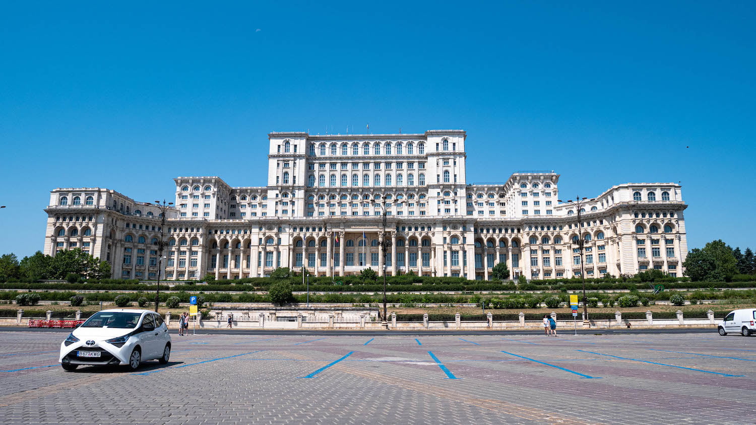 palác parlamentu v Bukurešti